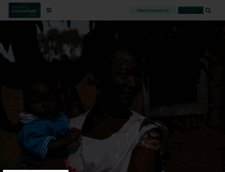 malariaconsortium.org screenshot