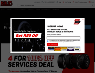 malas.co.za screenshot
