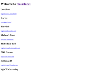 malash.net screenshot