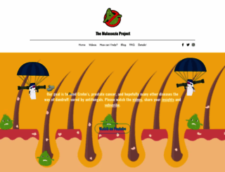 malassezia.org screenshot