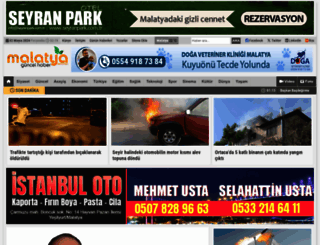 malatyaguncel.com screenshot