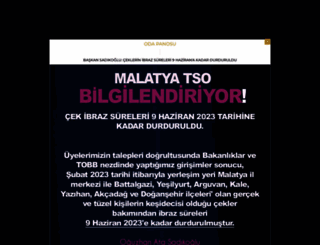 malatyatso.org.tr screenshot