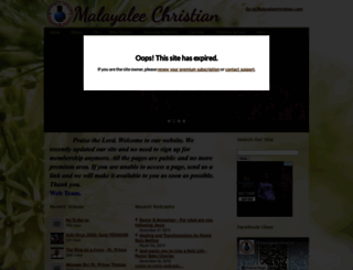 malayaleechristian.net screenshot
