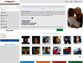malaysia-chating.com screenshot