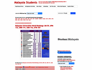 malaysia-students.com screenshot