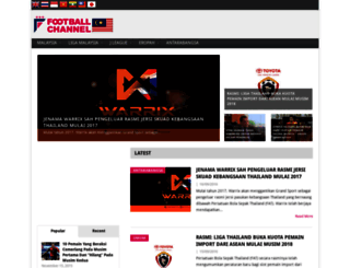 malaysia.footballchannelasia.com screenshot