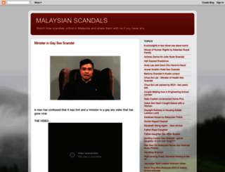 malaysian-scandals.blogspot.sg screenshot