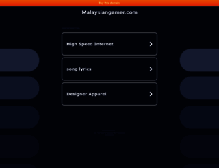 malaysiangamer.com screenshot