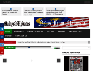 malaysiaupdates.com screenshot