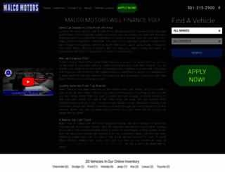 malcomotors.com screenshot