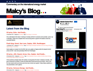 malcysblog.com screenshot
