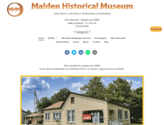 maldenmuseum.com screenshot