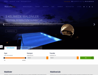 maldiveclub.com screenshot
