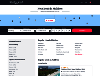maldives-holidays-hotels.com screenshot