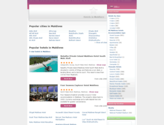 maldiveshotel24.com screenshot