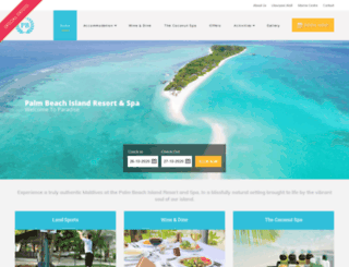 maldivespalmbeach.com screenshot