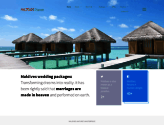 maldivesplanet.com screenshot