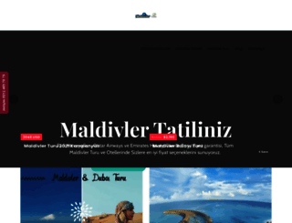 maldivler.com.tr screenshot