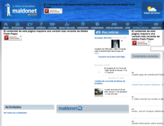 maldonet.com screenshot