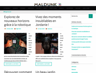 maldunk.com screenshot