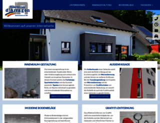 malerbetrieb-d-arragon.de screenshot