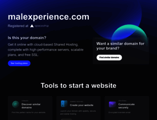 malexperience.com screenshot
