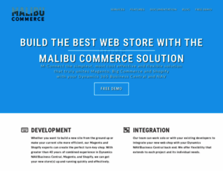 malibucommerce.com screenshot