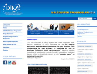 malidestek.dika.org.tr screenshot