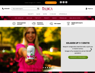 malinca.si screenshot