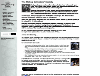 maling-pottery.org.uk screenshot