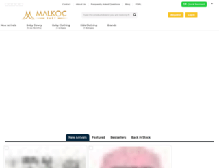 malkocbebe.com screenshot