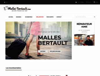 malles-bertault.com screenshot