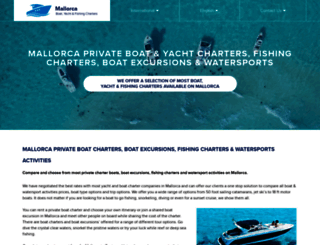 mallorca-boat-charters.com screenshot