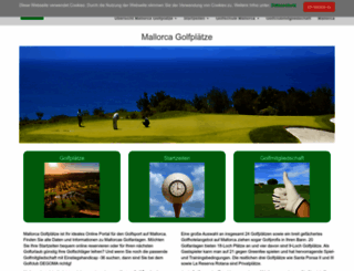 mallorca-golfplaetze.info screenshot