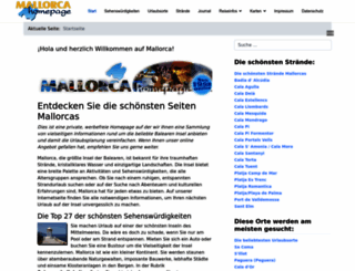 mallorca-homepage.de screenshot