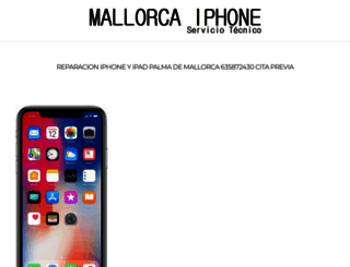 mallorcaiphone.es screenshot