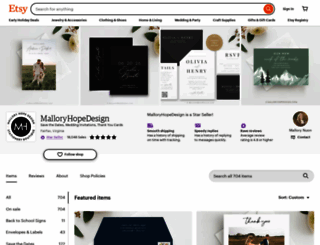 malloryhopedesign.com screenshot