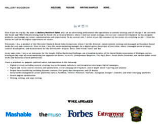 mallorywoodrow.com screenshot