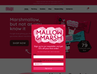 mallowandmarsh.com screenshot
