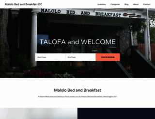 malolobandb.com screenshot