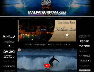 malpaisurfcam.com screenshot