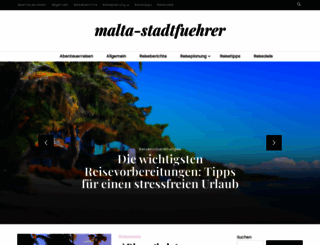 malta-stadtfuehrer.de screenshot