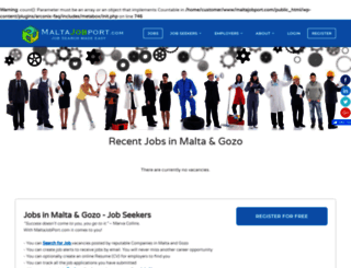 maltajobport.com screenshot