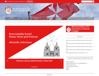 maltezskyrad.cz screenshot