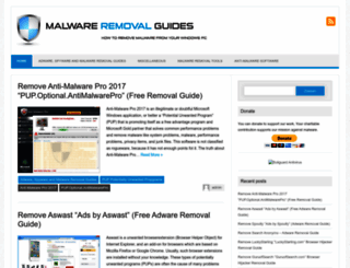 malwareremovalguides.info screenshot