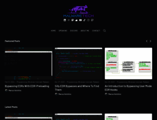 malwaretech.com screenshot