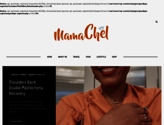 mamachel.com screenshot