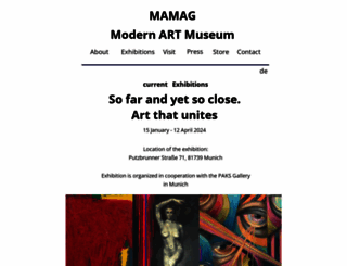 mamag-museum.com screenshot