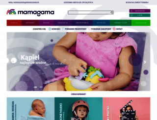 mamagama.pl screenshot