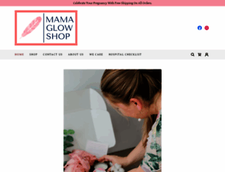 mamaglowshop.com screenshot